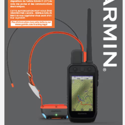 GARMIN Pack collier GPS Alpa 200 F plus et collier T20 F -Original