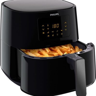Friteuse à air chaud PHILIPS 6.2L Rapid Air 2000W Connecté Noir – HD9280/70