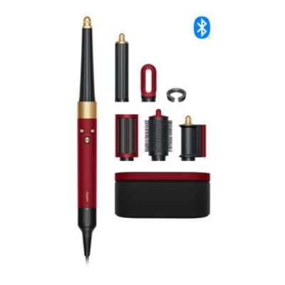 Fer à boucler Dyson Airwrap i.d.™ Cheveux raides à ondulés Velours Rouge et Or