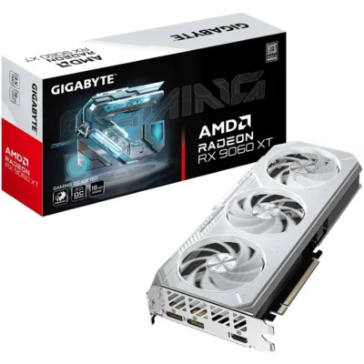 GIGABYTE – GAMING ICE – Carte graphique – AMD Radeon RX 9060XT OC – 16 Go