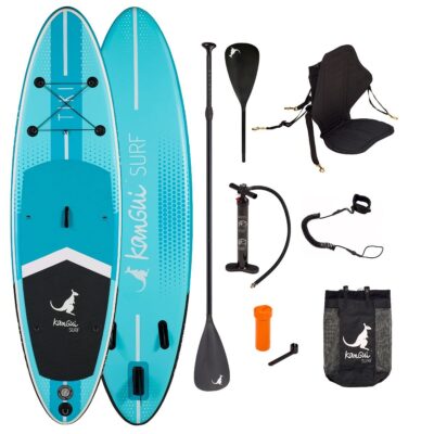 Kangui Stand up paddle gonflable SUP avec siège kayak, 305cm TIKI