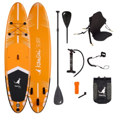 Kangui Stand up paddle gonflable SUP avec siege kayak, 335cm MAORI