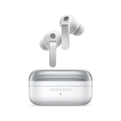 Ecouteurs intra-auriculaires sans fil True Wireless Samsung Buds4 Pro avec réduction de bruit active Blanc